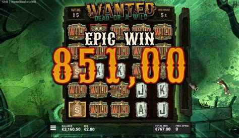 wanted dead or a wild slot review
